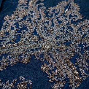 One of a kind embroidered jacket